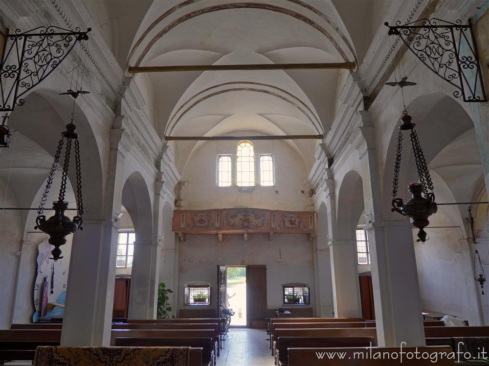 Sandigliano (Biella, Italy) - Naves of the Church of Santa Maria delle Grazie del Barazzone